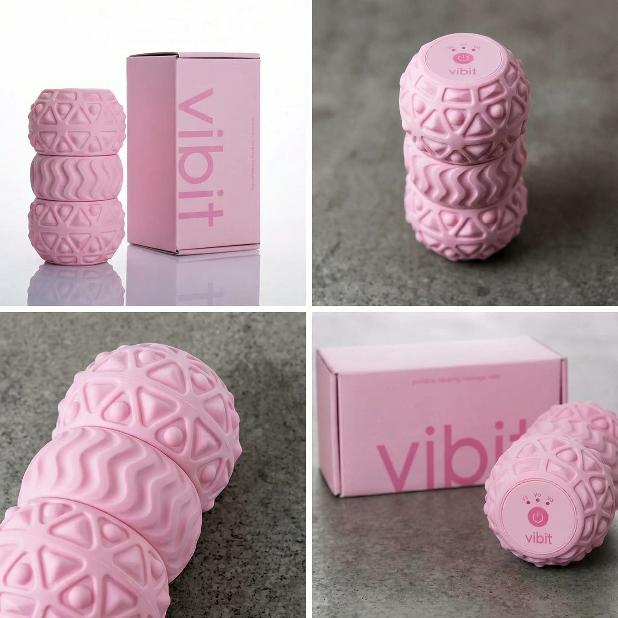 Portable Vibrating Massage Roller - Vibit ROLL - Image 24